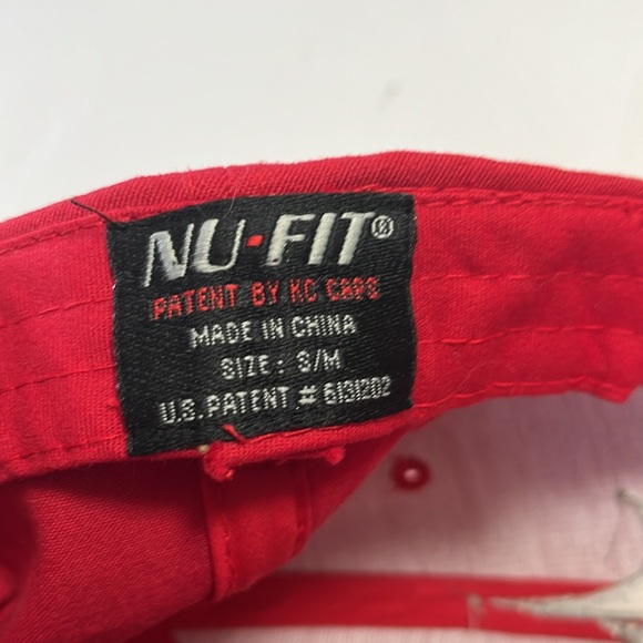 Paul Jr baseball hat SIGNED motorcycle american chopper red solid back size S/M - Picture 10 of 13